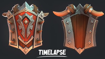 Creating 3D Fan Art For World Of Warcraft (Timelapse)