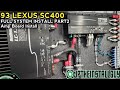 How to install 2 amps in a car 93 lexus sc400 amp install part 2