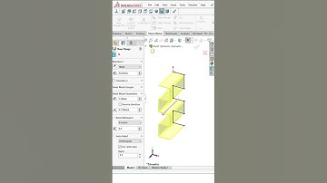 Simple Hole in sheet metal Solidworks #cadmonkeys #viralreels #shortsfeed #shorts #subscribe #reels