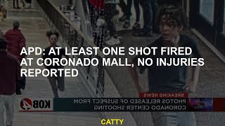 APD: At least one shot fired at Coronado Mall, no injuries reported