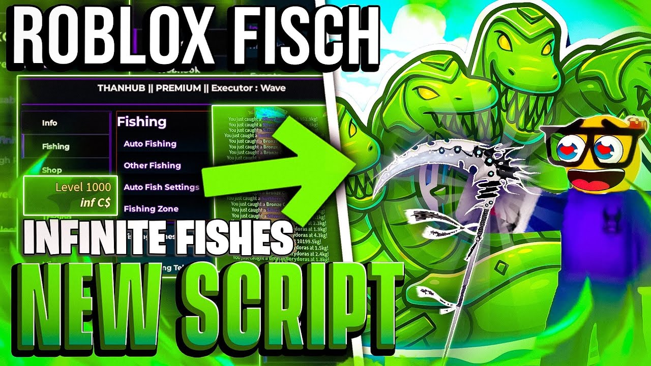 Fisch Script NO KEY 2025 – Auto Catch, Infinite Fish, Dupe Spear, Infinite Fish & More! (PASTEBIN)