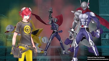 Digimon Story: Cyber Sleuth #35 DLC mission. Villainous Cinematic Case