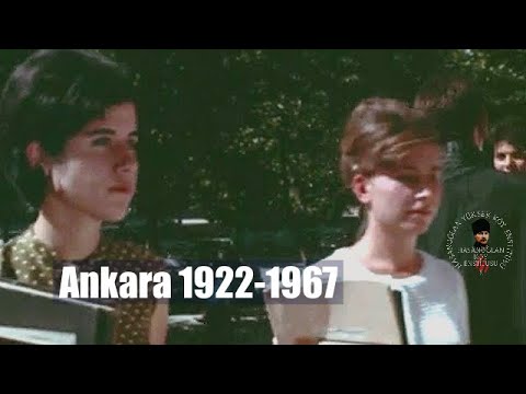 #eskiankara | 1922-1967 Yılları Arası, Nostaljik Görüntüleriyle Ankara ve Tarihi