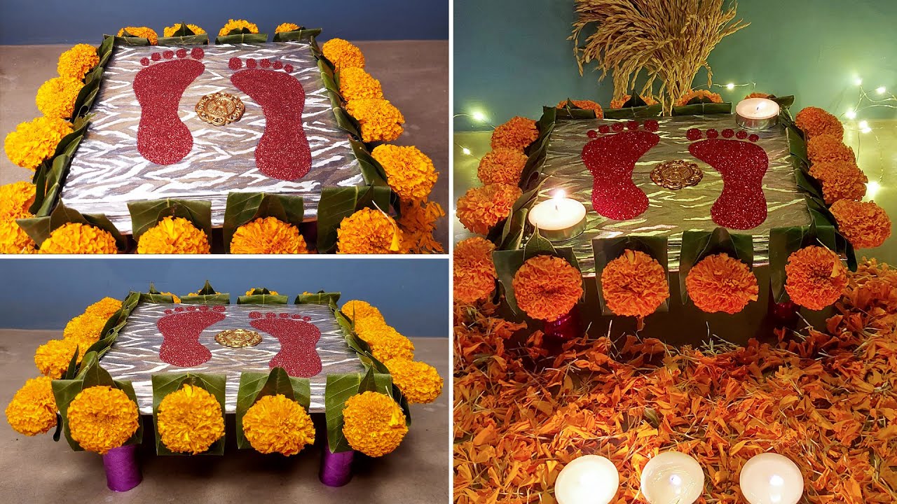 10 creative pooja decorations at home to create a peaceful setting