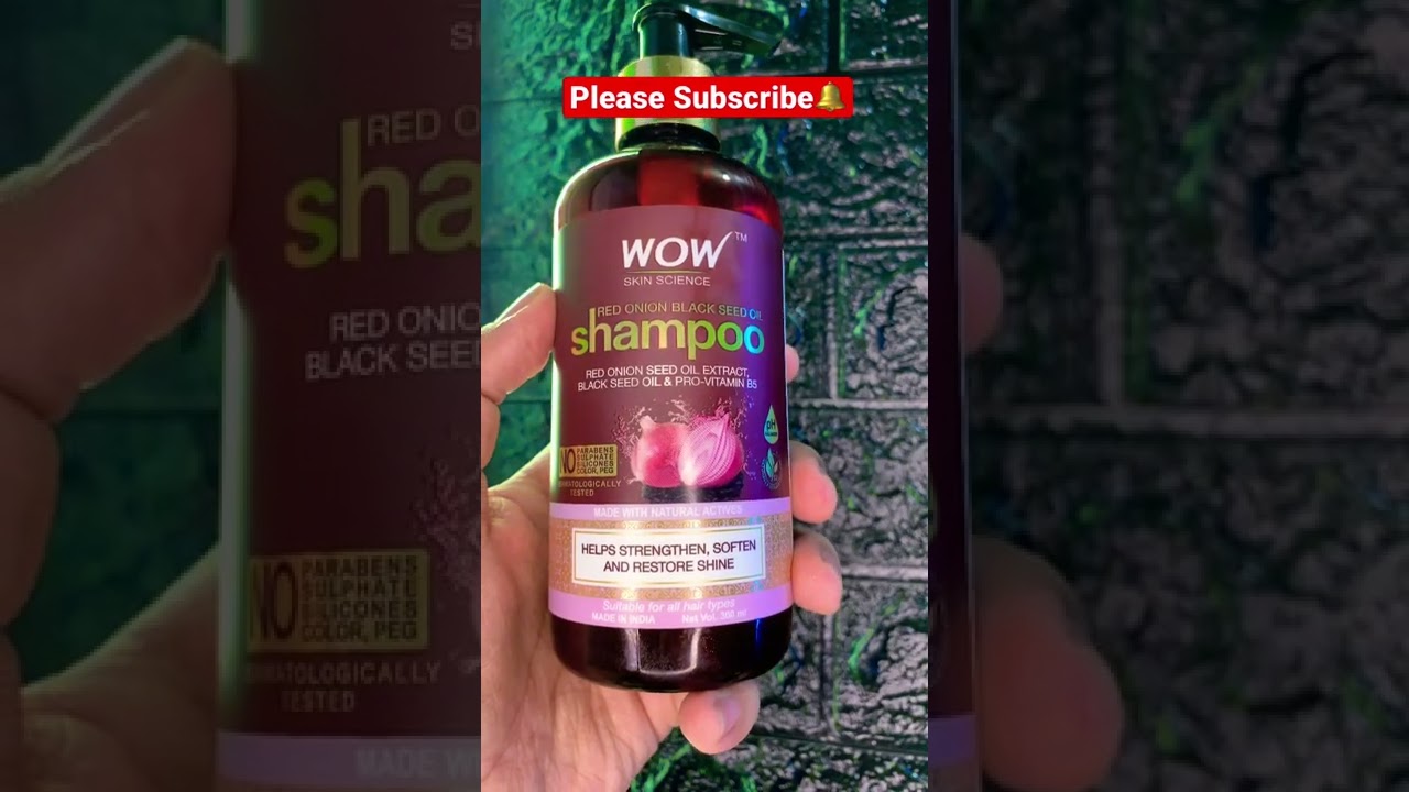 Routine Wow Red Onion Black Seed Oil Shampoo | Price Quantity Texture |Wow Onion Shampoo Oil Routine