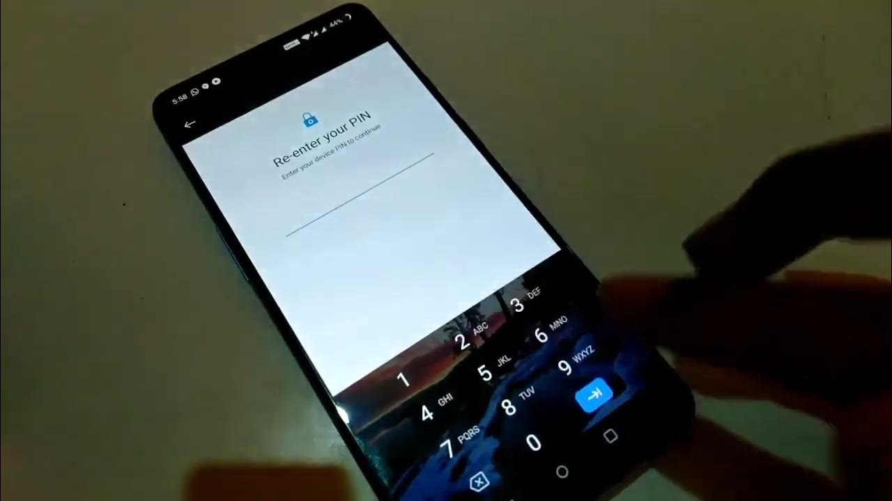 How To Unlock Fingerprint Phone With Tape How to unlock fingerprint lock in oneplus 7t mobile phone finger lock