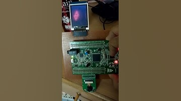 STM32 circular frame buffer for image motion