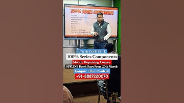 100% Series Components | Mobile Repairing Course @PJ7Tech #mobilerepairing #Repairing #repair #tech