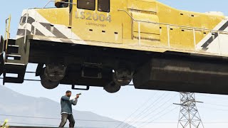 GTA 5 Mods GRAVITY GUN MOD (GTA 5 Gravity Mod Vs City, GTA 5 Funny Moments Compilation)