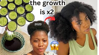 Double growth I didn’t expect that, my growth was slow I started using this 😱