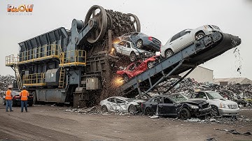 90 Most Insane Shredding & Crushing Machines That Obliterate Everything | Scrap Processing #48