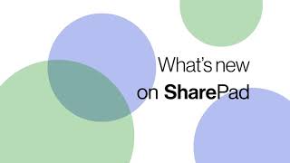 SharePad New Features July 2021 by ShareScope | SharePad 668 views 2 years ago 51 seconds