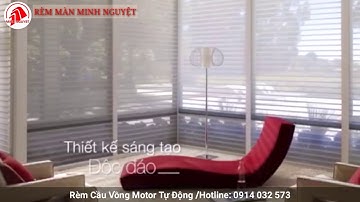 RÈM SÁO CẦU VỒNG MOTOR TỰ ĐỘNG- RÈM MÀN MINH NGUYỆT BUÔN MA THUỘT-0914032573