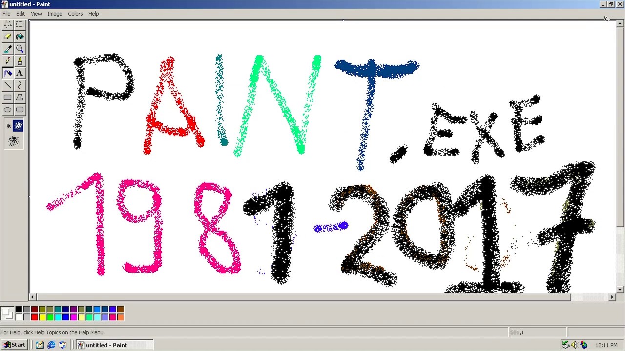 MS KILLS OFF PAINT.EXE RIP MS PAINT LONG LIVE PAINT! YouTube
