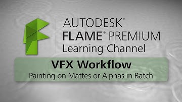 Painting on Mattes or Alphas in Batch - Flame Premium 2015 Ext 2