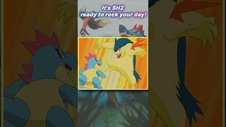 Giving a secondary type to every monotyped starter Pokemon #SH2 #pokemon #pokemonshorts #feraligatr