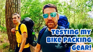 Preparing for Bikepacking with a Backpacking Trip in O'Leno State Park