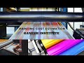 Printing cost estimation : How to calculate  cost of any jobwork