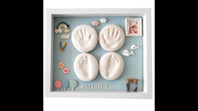 DIY: Baby Handprint Footprint Keepsake Kit