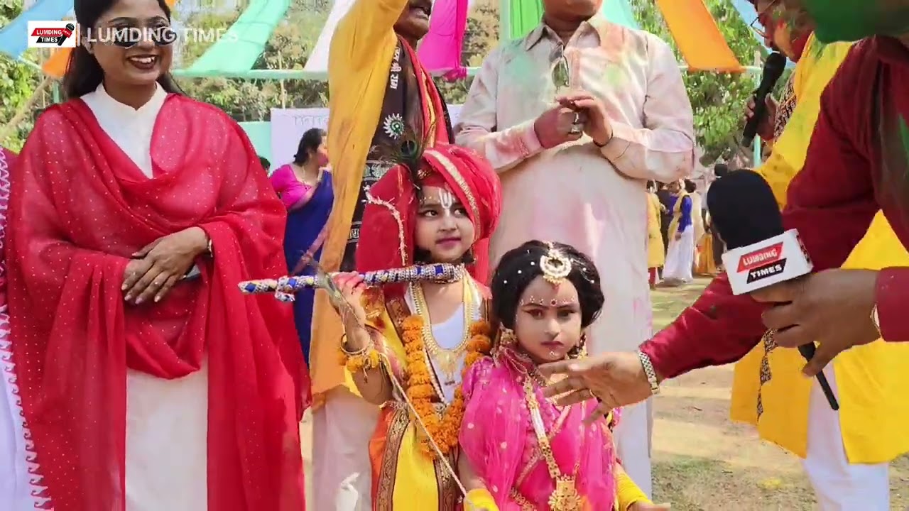 Dol Utsav was celebrated at Lumding Children’s Park under the initiative of social org Sankalpo.