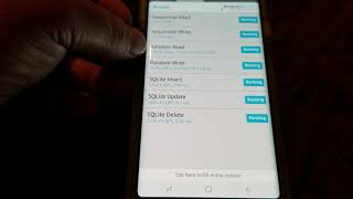 Note 9 8gig Version running AndroBench5