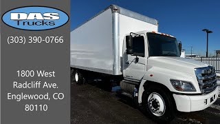 2016 Hino 268  26’ Box Truck w/ Liftgate  #55066