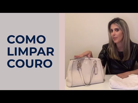 Vídeo: 3 maneiras de limpar uma bolsa de couro branco