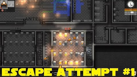 S2.Ep. 5 - ESCAPE ATTEMPT #1 - Escape Mode - Imperial Architect - Prison Architect Mod