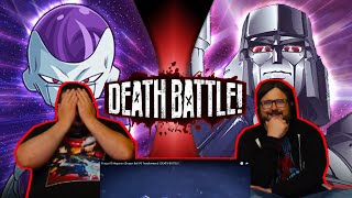 Frieza VS Megatron (Dragon Ball VS Transformers) | @deathbattle | RENEGADES REACT