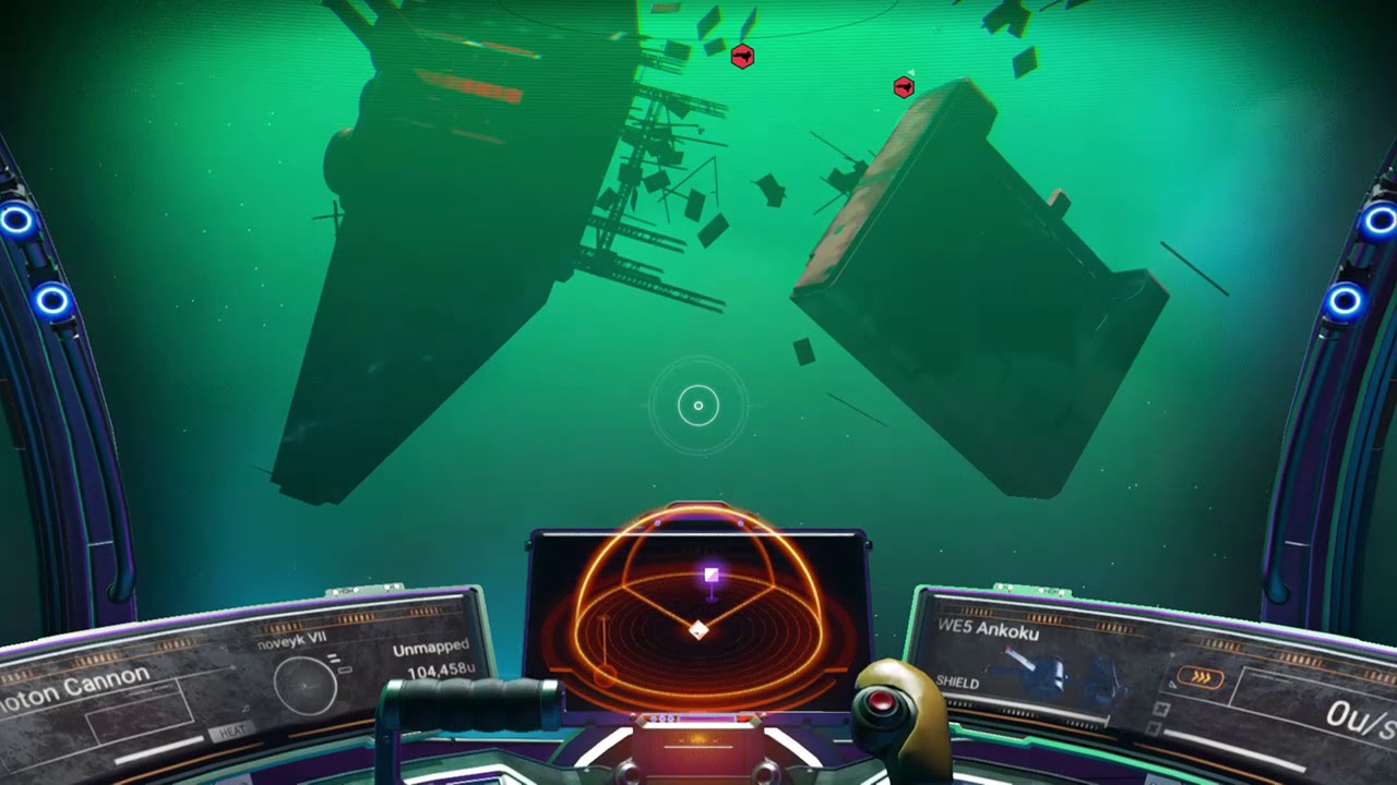 derelict freighter no man's sky YouTube