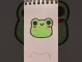 I drew a kawaii frogfrog art cute kawaii sticker shorts