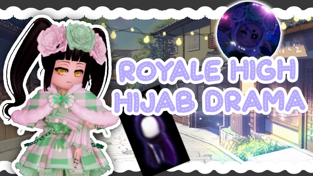 Royale High Hijab Drama?! 🏰 THE PROBLEM GOING ON WITH THE HIJAB IN ROYALE HIGH...