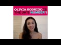 Olivia Rodrigo On UK Big Top 40: Drivers License #1!