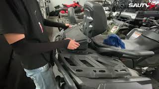 Installation of SAUTVS Storage Box for Can Am Outlander L MAX 6X6