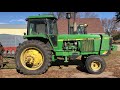 Fall Plowing 2020 Hitterdal, MN John Deere 4640, 8300, 8110 plus old tractors in Winter storage