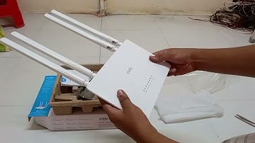 Cudy WR 1200 4 Antenna Router Unboxing in 2023