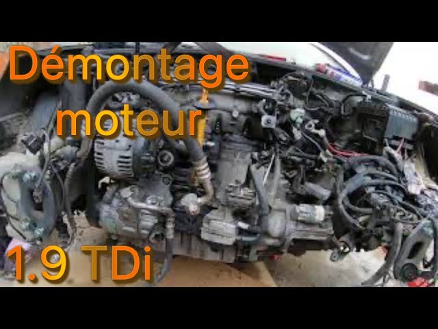 Démontage Moteur Golf 5 1.9 TDI BRU Refresh complet ou presque // part 1