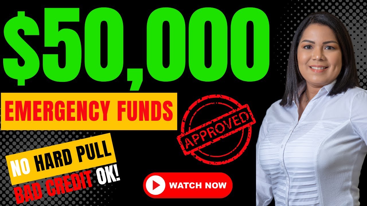Easiest $50,000 Emergency Personal Loans For Bad Credit in 2025 | No ...