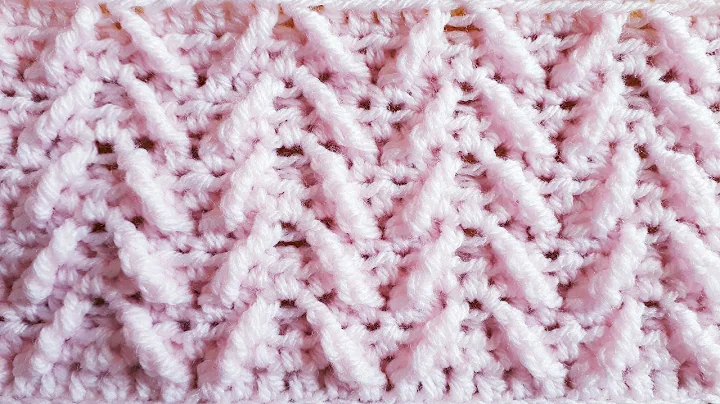 Unveiling the Art of Crochet: Textured Raised Herringbone Stitch