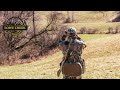 Self Filmed Turkey Hunt, Tom Roosted Directly Above The Blind.