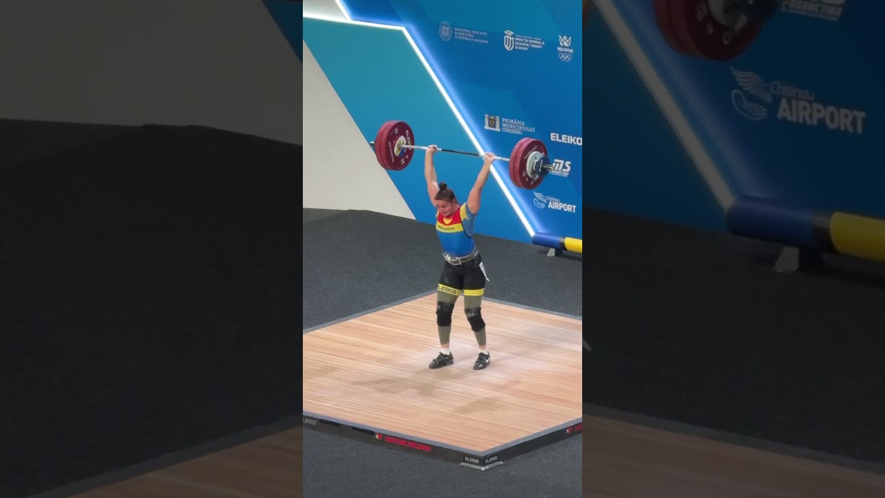 134 kg 🇲🇩 European golden medalist Elena Ergina 🏆🏅