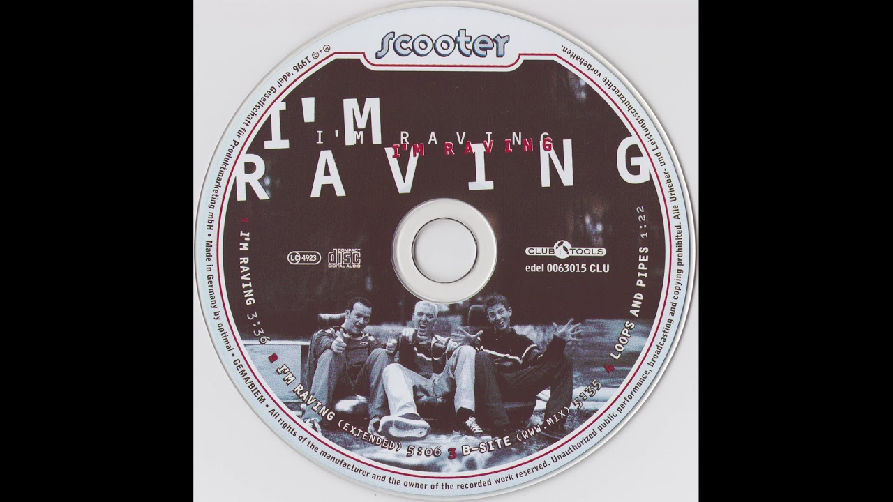 I Am Raving Scooter - I'm Raving (Extended) - YouTube