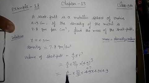 Example-18, Chapter-13 of class-9th Maths