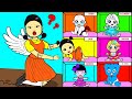 Who Is The Daughter Of Squid Game Doll? - Squid Game VS Poppy Playtime | DIY Paper Dolls & Cartoon