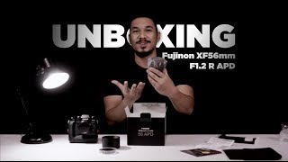 Unboxing FUJINON lens XF56mm F1.2 R APD