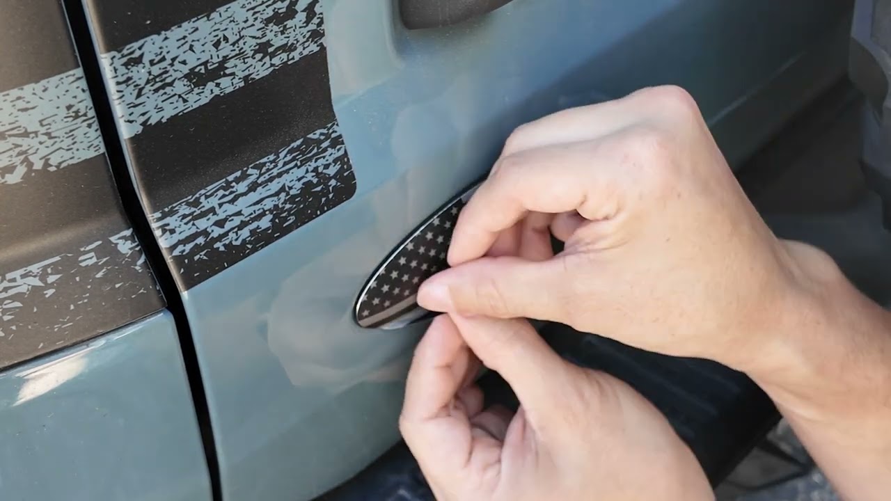 2021+ Bronco Rear Oval Flag Overlays