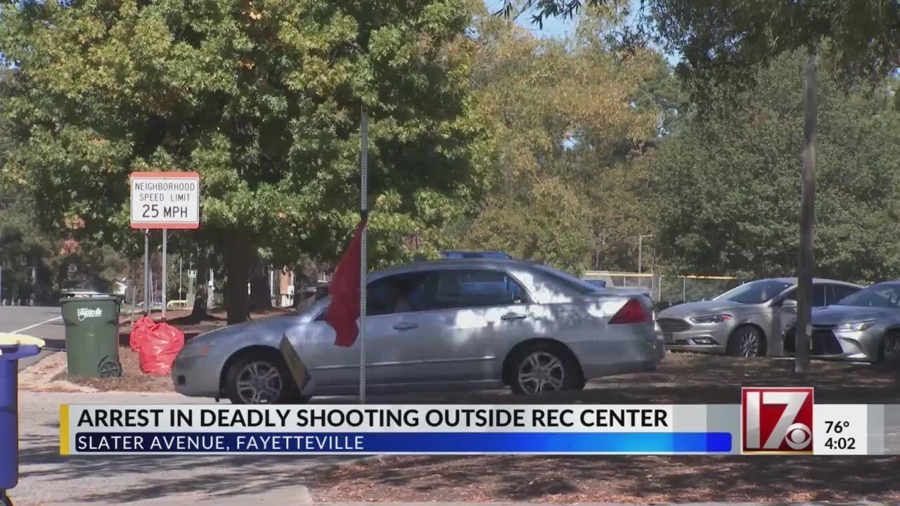 Arrest in Fayetteville quadruple shooting outside of rec center - YouTube
