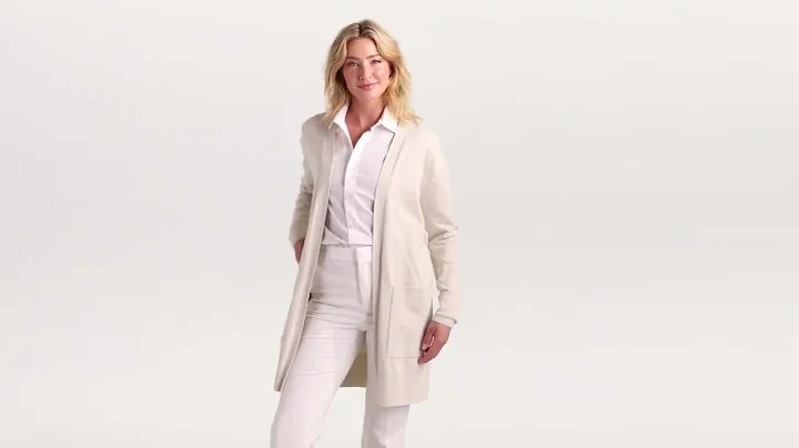 Mercer+Mettle MM3023 Women's Open Front Cardigan Sweater - Buy at ApparelnBags.com