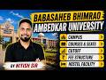 All About Babasaheb Bhimrao Ambedkar University | Courses | Cutoff | Fee | Hostel | Facilities