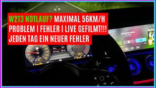 Live | Mercedes-Benz W213 Notlauf? Fährt Maximal 56Km/H Im Kickdown | Fehler Problem S213 Amg Brabus